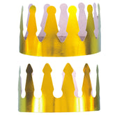 Gold Foil Crowns